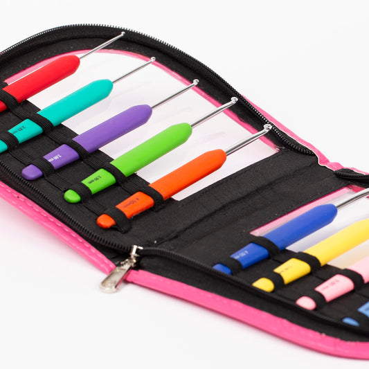 Häkelnadel Set DROPS Pro Circus (Aluminium)