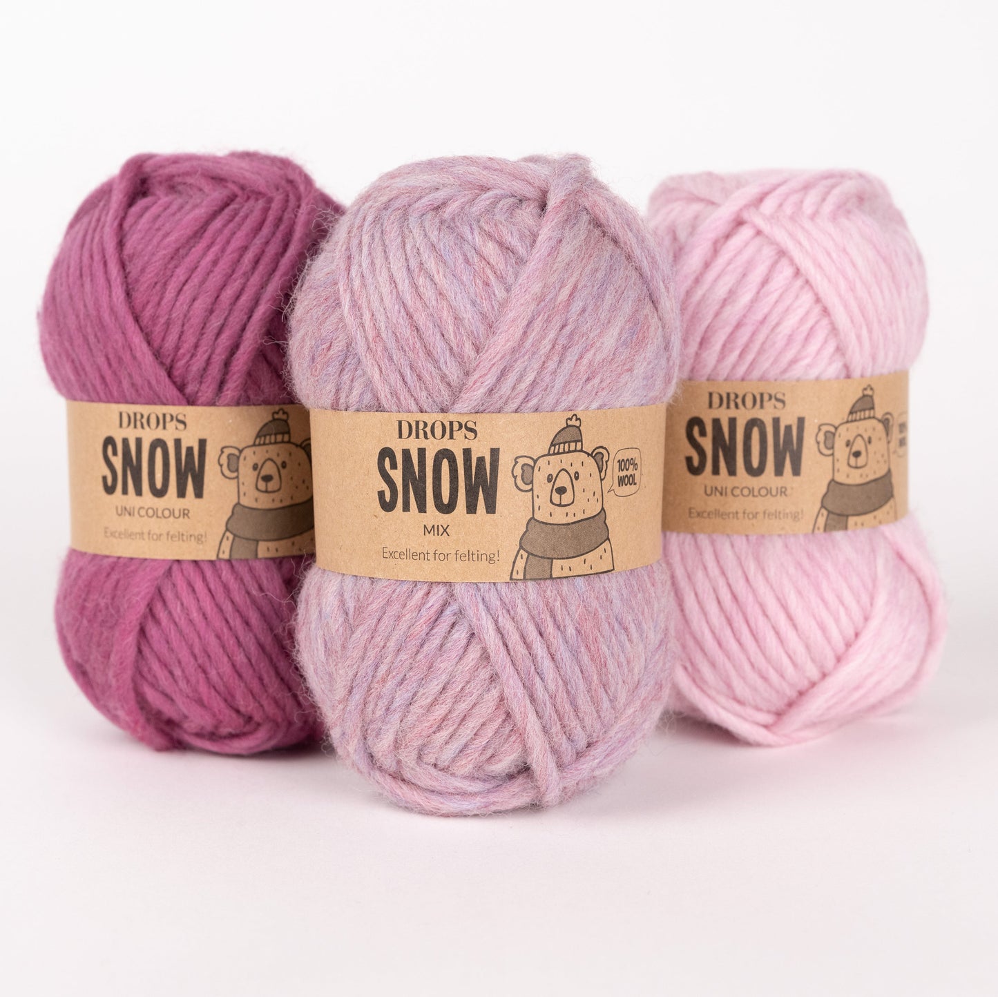 Snow - 30 pastellrosa