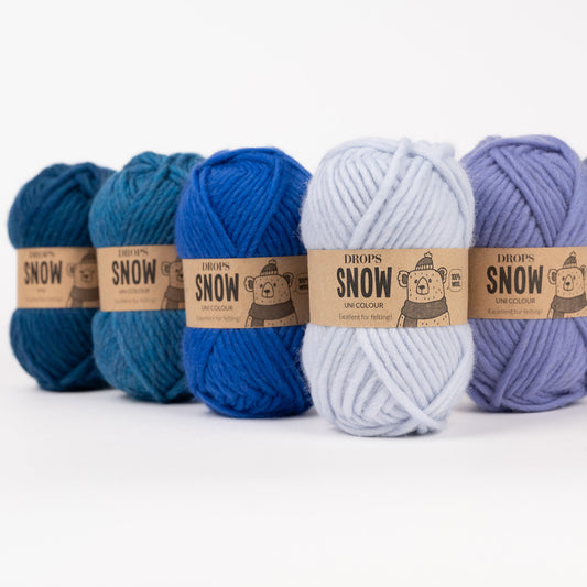 Snow - 12 hellblau